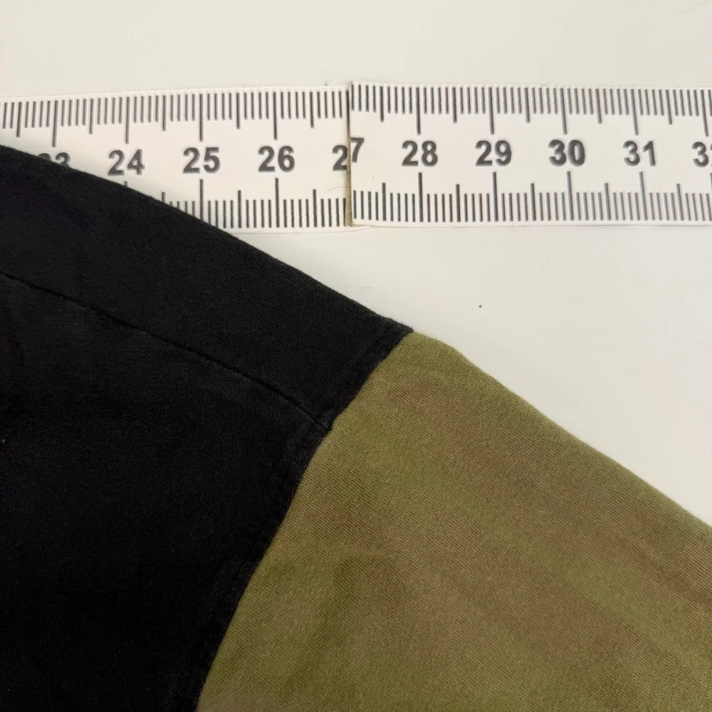 Born Fly Mens 5XL T-Shirt and Joggers 2 Piece Set Graphic Black Olive Green - Picture 7 of 16